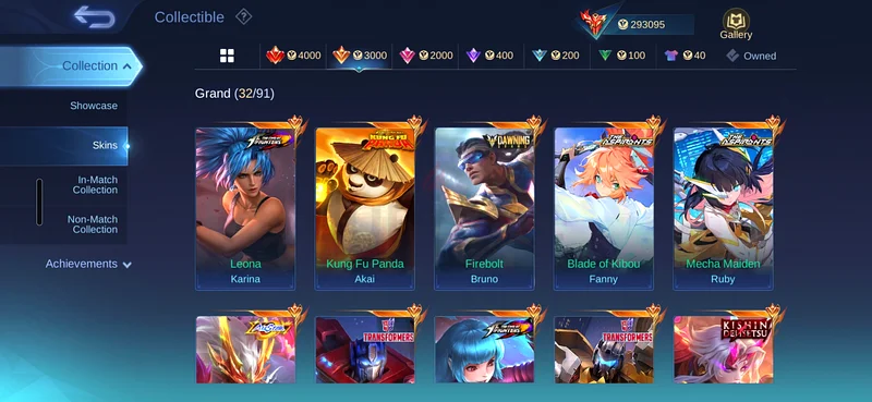 Limited Edition world collector mobile legends ID for sale63205366854913114