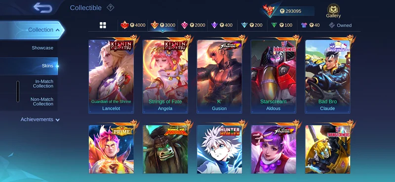 Limited Edition world collector mobile legends ID for sale63205366854913113