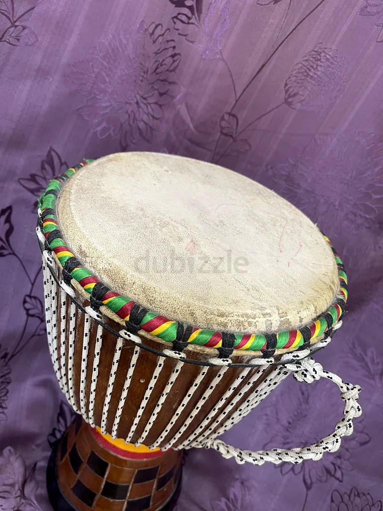 طبل جمب الأفريقي الأصلي، بجودة ممتازة، قطر الجلد 10 بوصة، طوله 50 بوصة، التسليم متوفر63264590348673112