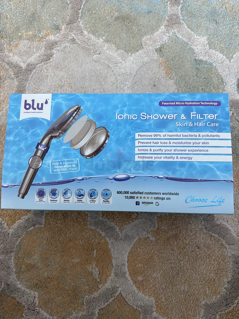 Revitalize Your Shower with the Ionic Shower  Filter!