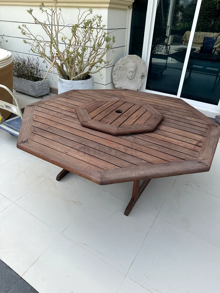 Stylish Outdoor Dining Table from Suncoast with Free Chairs63186761922179112