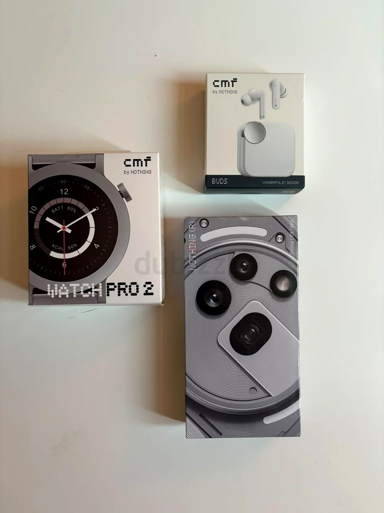 عرض الحزمة (Nothing Phone 3a Pro، Cmf Watch Pro 2، Cmf Buds)63183247973379111