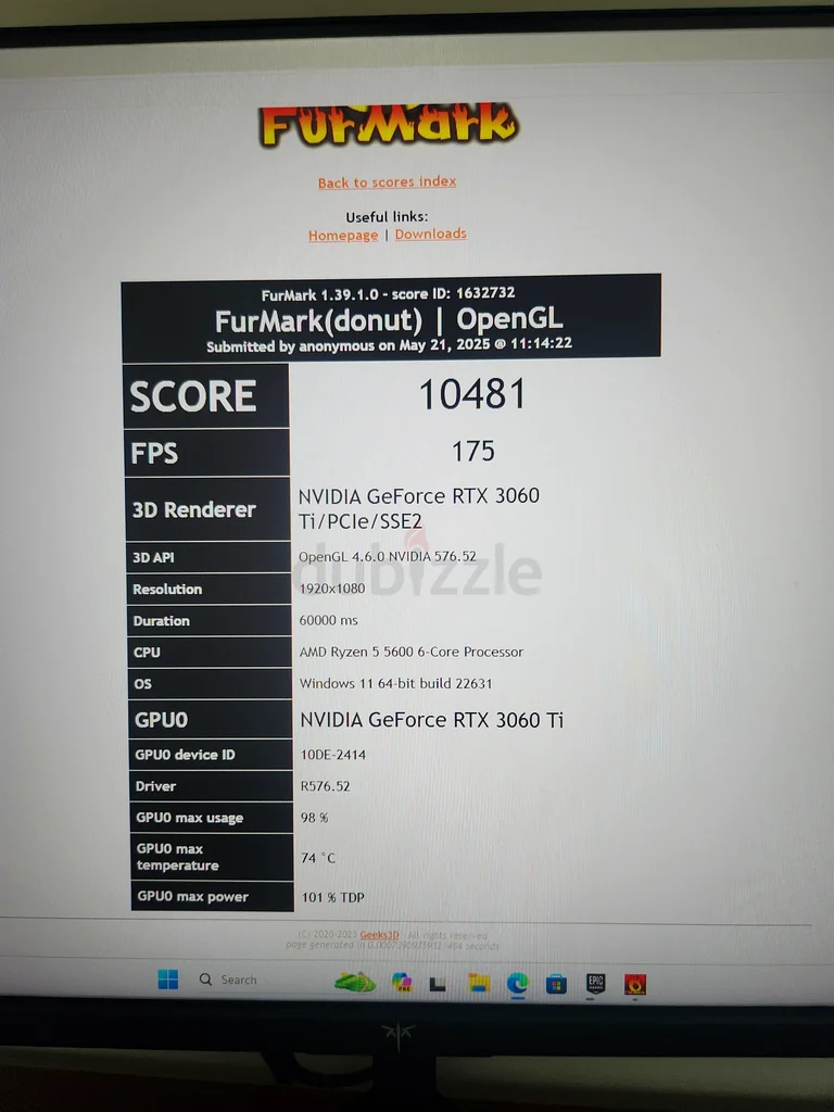 BRAND NEW GAMING PC | RYZEN 5 5600 | RTX 3060 TI | 16GB RAM | 500GB SSD62930643754499113