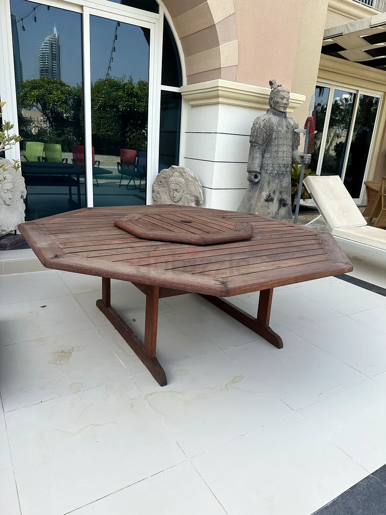 Stylish Outdoor Dining Table from Suncoast with Free Chairs63186761922179111