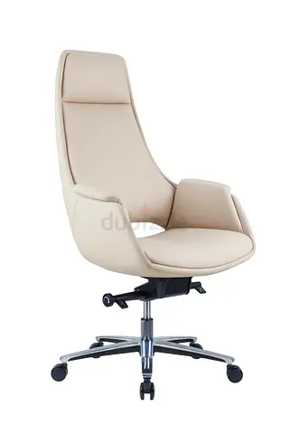 Highback executive leather revolving chair heavy-duty