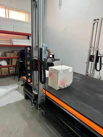 Industrial CNC Foam Block hot wire cutting machine for sale