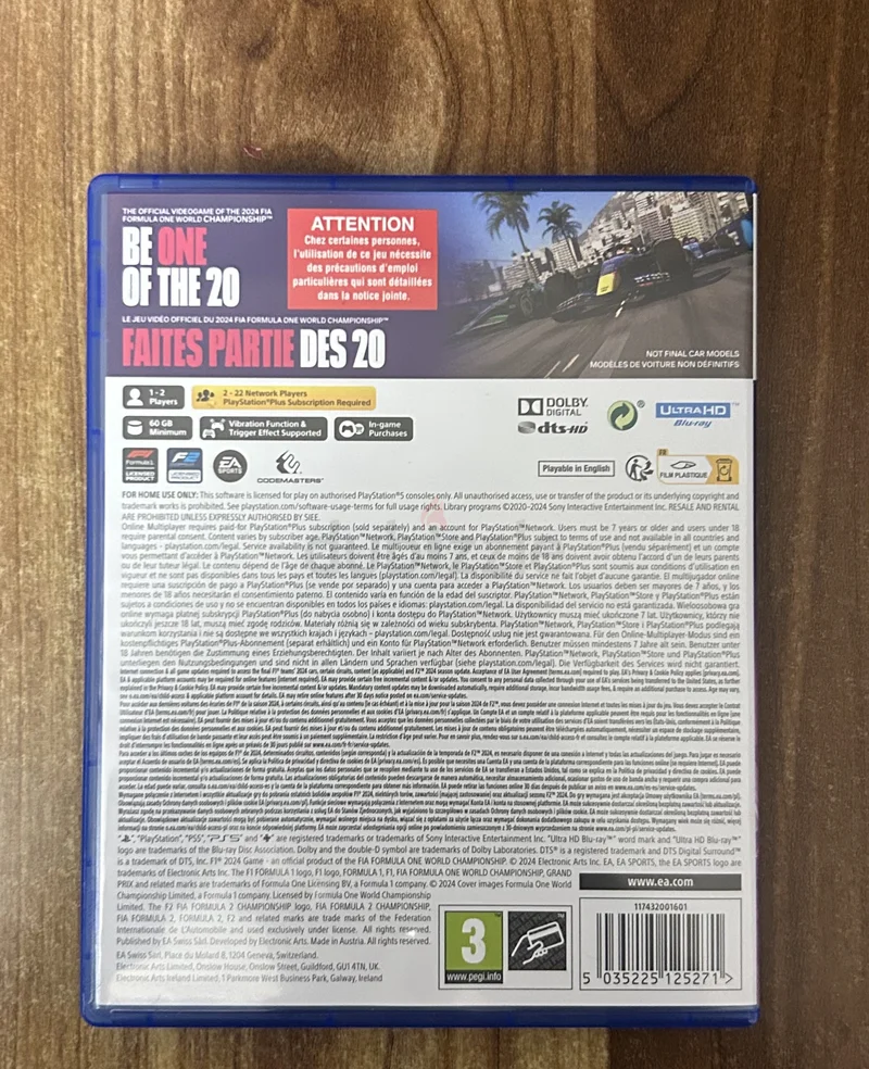 بيع ألعاب البلاي ستيشن، تم شراء أحدها عن طريق الخطأ لجهاز PS5 بدلاً من جهاز PS462934690261634112