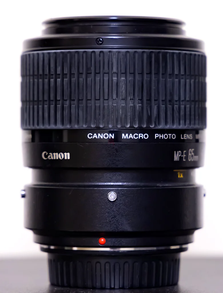 عدسة كانون ماكرو MP-E 65 مم f2.8 بتكبير من 1 إلى 5 مرات63265098414850112