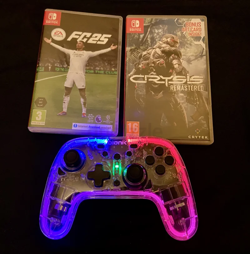 Nintendo switch Games and Wireless Controller62934690210947111