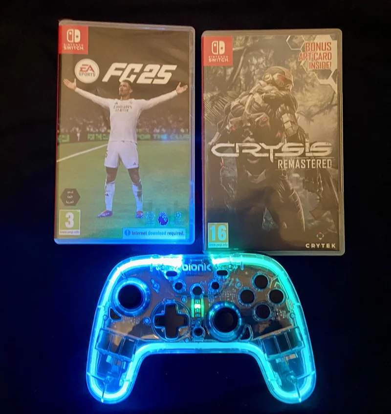 Nintendo switch Games and Wireless Controller62934690210947112