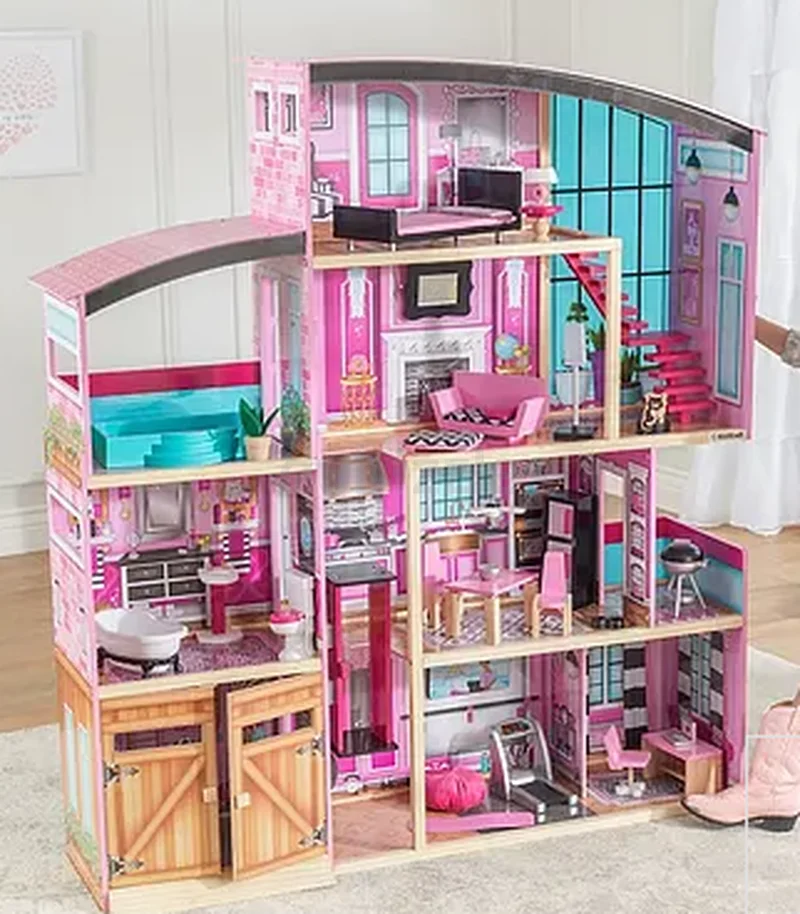 Brighten Your Childs Imagination with this Stunning Dollhouse!628638163855381114