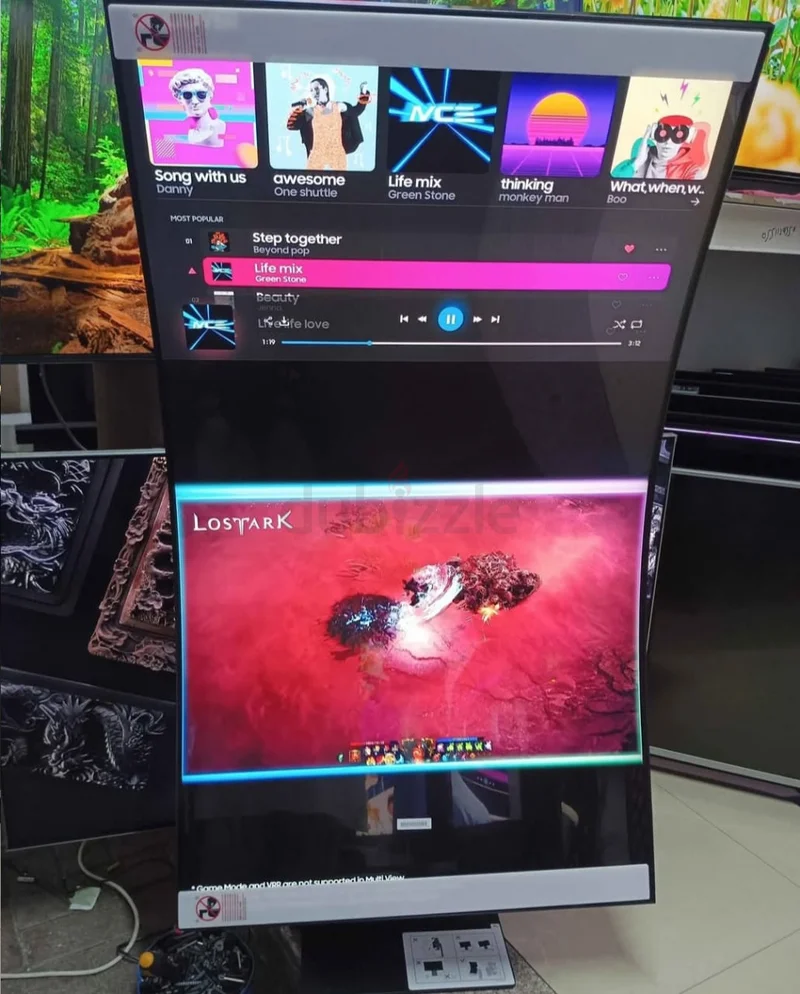 شاشة الألعاب سامسونج أوديسي G9 موديل ARK بحجم 55 إنش62931665840514111