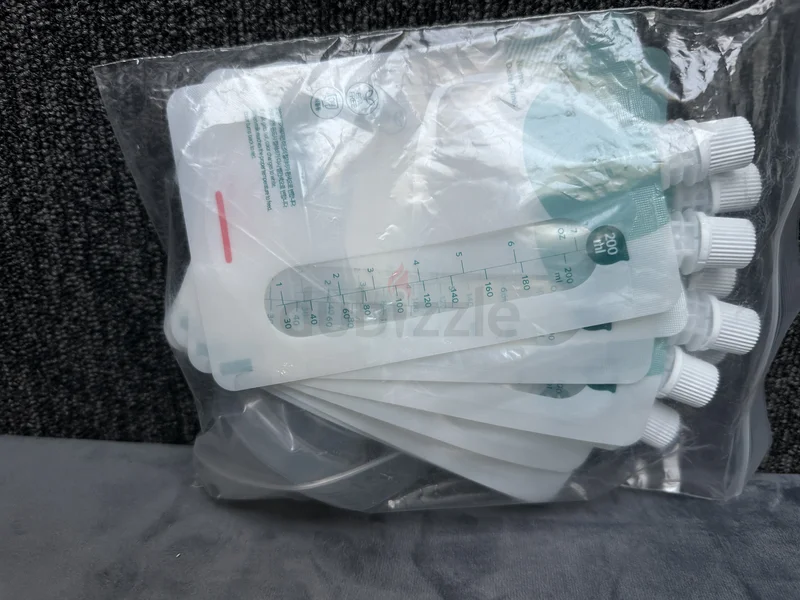 مجموعة من 10 أكياس طعام الأطفال SpeCtra - مثالية للإطعام أثناء التنقل! وآخرين62867839369090118
