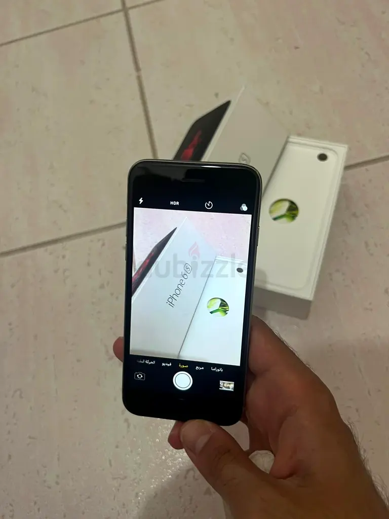 آيفون 6s بحالة ممتازة مع العلبة الأصلية