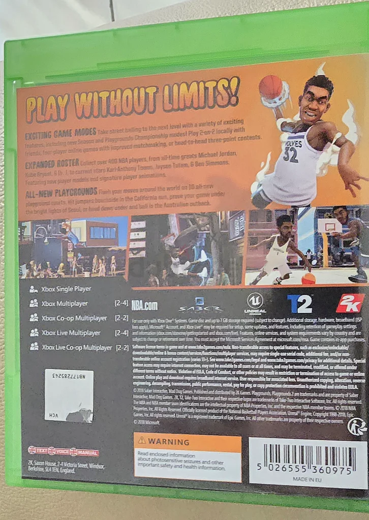 NBA 2K Playgrounds 2 Basketball video game for Xbox62931677993219111