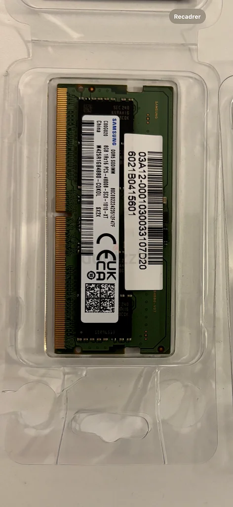 Samsung 8GB DDR5-4800 SODIMM Laptop RAM63253969701377111