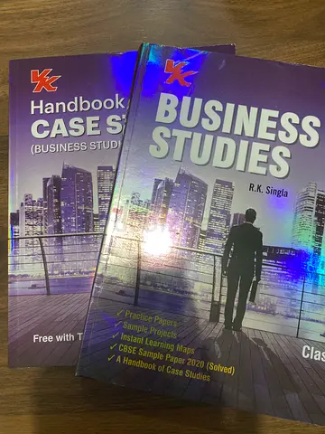 BUSINESS STUDIES GUIDE FOR CLASS 12 WITH FREE CASE STUDY HANDBOOK