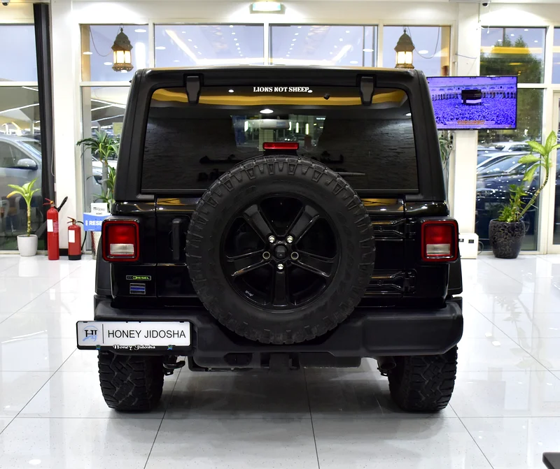 AED 2,134 EMI at 0% DP | Jeep Wrangler Sport (2020 Model) in Black Color, American Specs63171743714946114