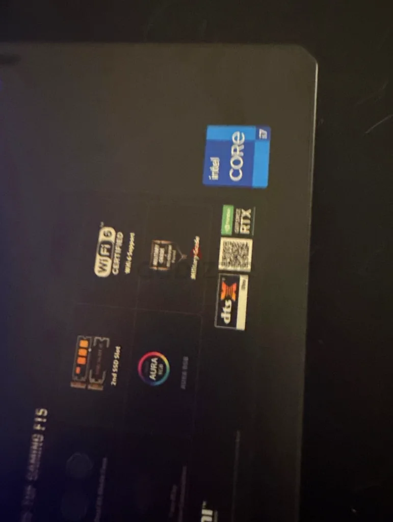 كمبيوتر محمول للألعاب من ASUS مع لوحة مفاتيح RGB رائعة63254990544257111