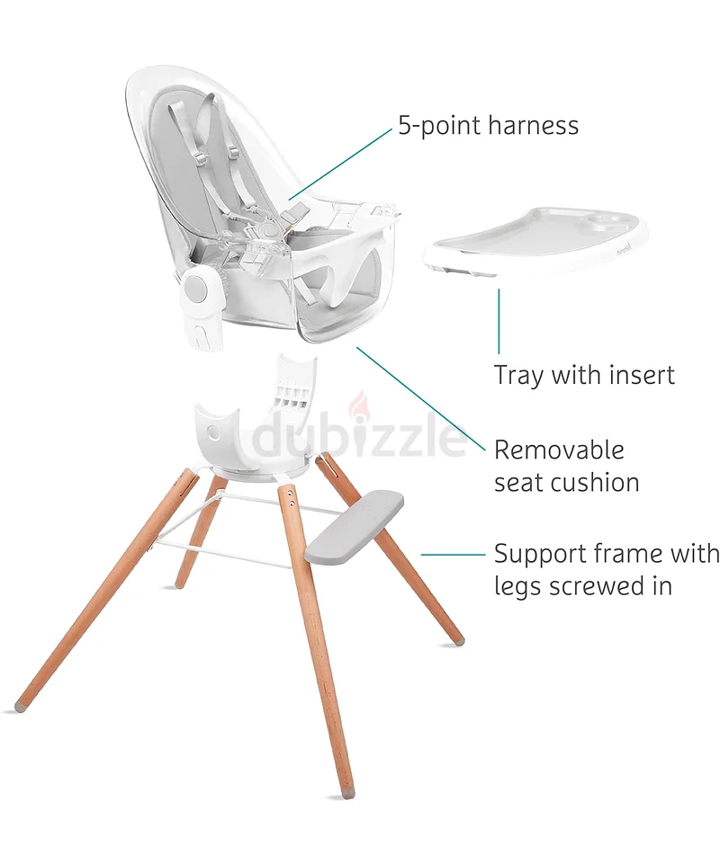 Munchkin 360 Degree High Chair with Clear Seat63265599255682114