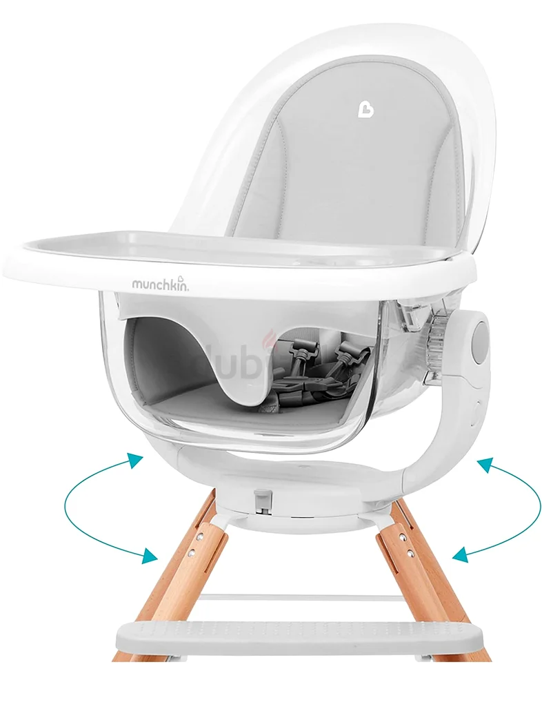 Munchkin 360 Degree High Chair with Clear Seat63265599255682113