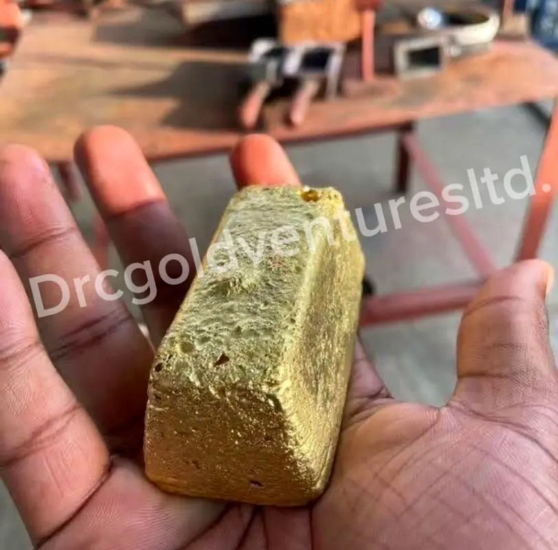 Gold bar for sale from Uganda