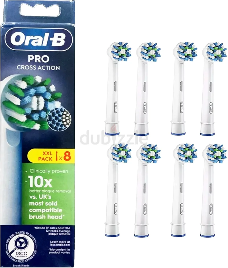 Oral-B Pro Cross Action Electric Toothbrush Heads632426866727691125
