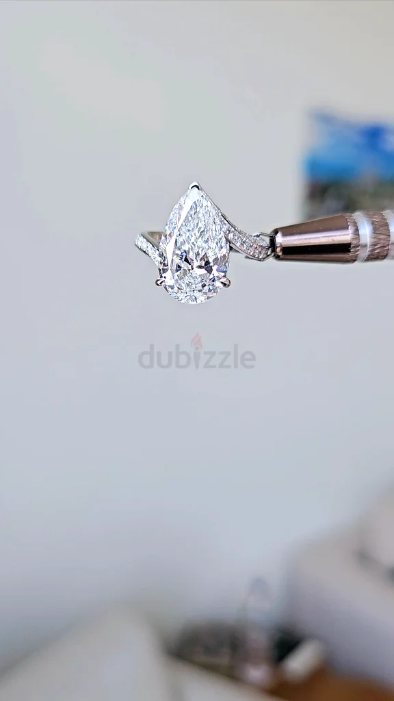 6cts Pear Lab Grown Diamond Ring63265602969729113