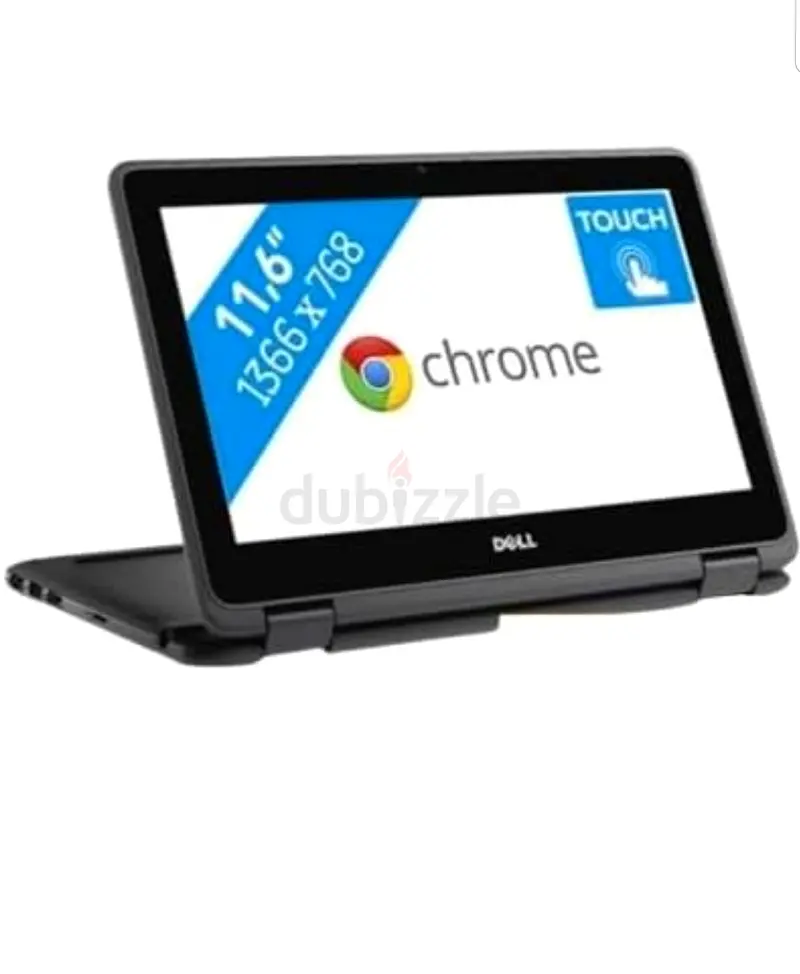 DE-LL Chromebook 3100, 2-in-1 360° 11.6-inch Chromebook - (HD 1366x768) Intel Celeron N4020 Dual-Core