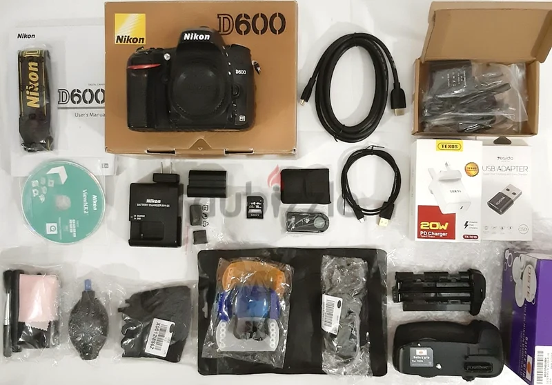 نيكون D600 مع معدات الاستوديو  
عرض الحزمة63265602374785111