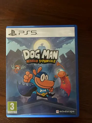 Dog man mission imPAWsible for ps5 CD amazing condition