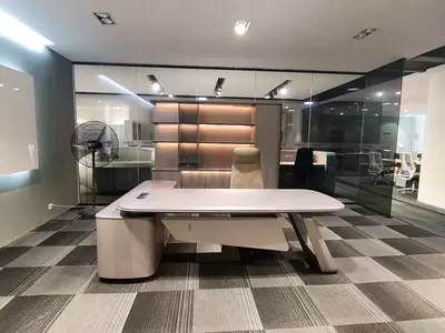 Executive modern L shape table 240cm