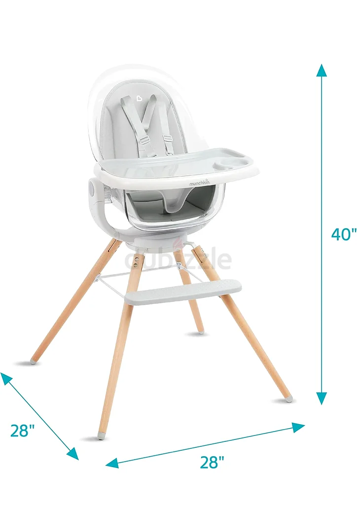 Munchkin 360 Degree High Chair with Clear Seat63265599255682112