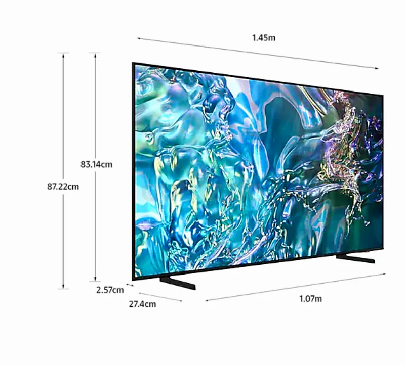 تلفزيون سامسونج الذكي QLED بحجم 65 بوصة - دقة 4K - ضمان لمدة سنة واحدة63265095369346113
