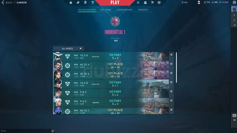 Stacked Valorant account with champions 2021 Radiant62930644656513114