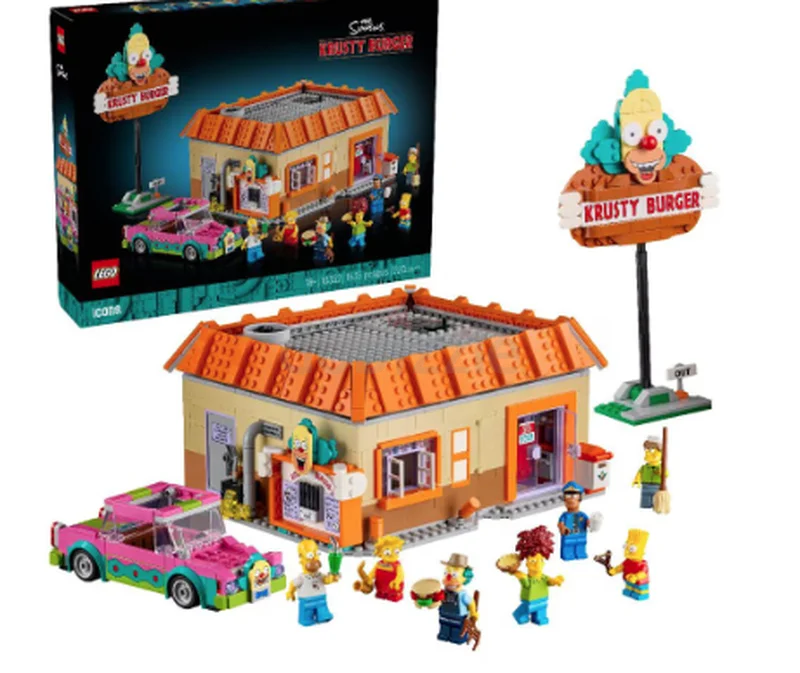 Brand new - Sealed - 10352 - LEGO® The Simpsons™: Krusty Burger - 1635 Pieces62863823619203112