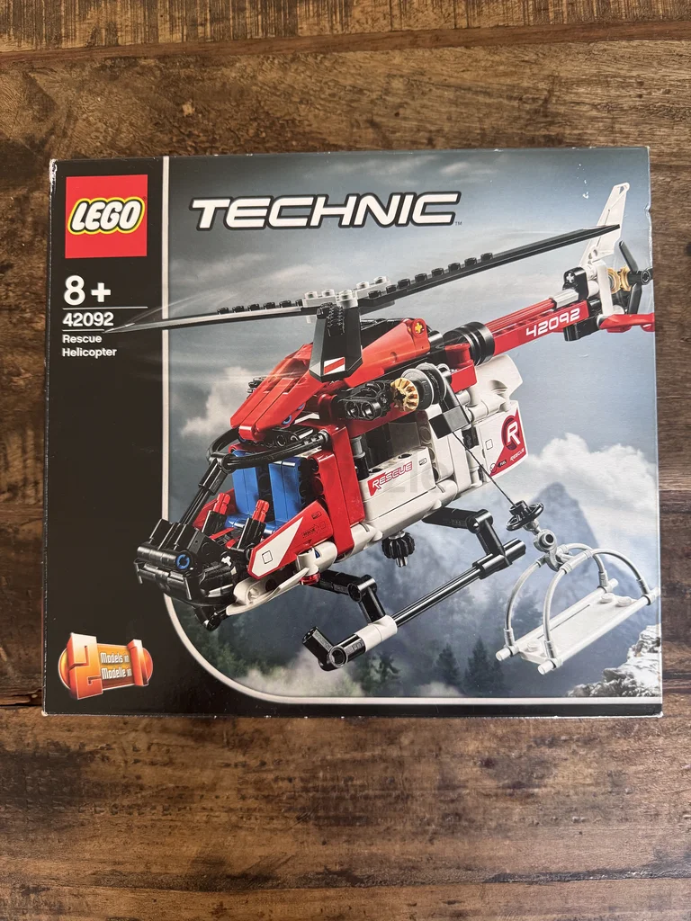 Lego Technic Rescue Helicopter 42092 Building Kit , NEW628638235732511123