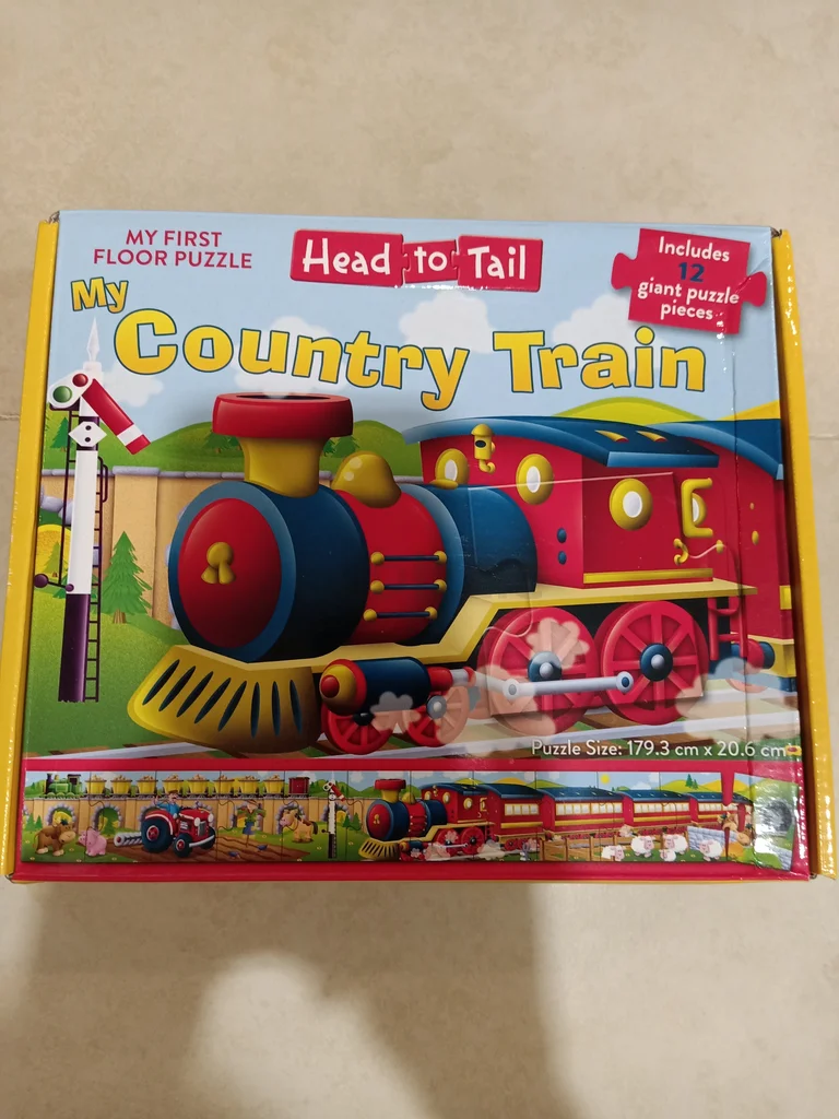 My First Floor Puzzle: My Country Train628638235791371124