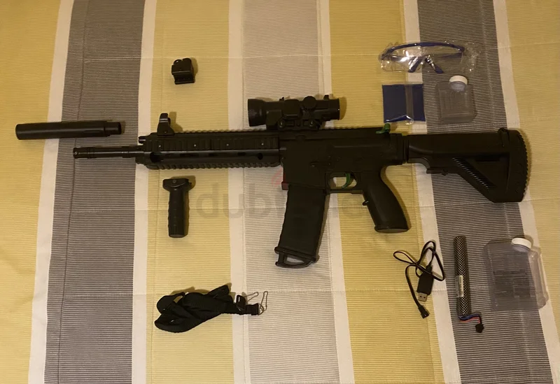 Electric gel blaster MK14 toy gun628638236395531118