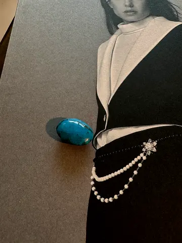 28 Cts Natural Turquoise Oval Top Quality Loose Untreated Gemstone