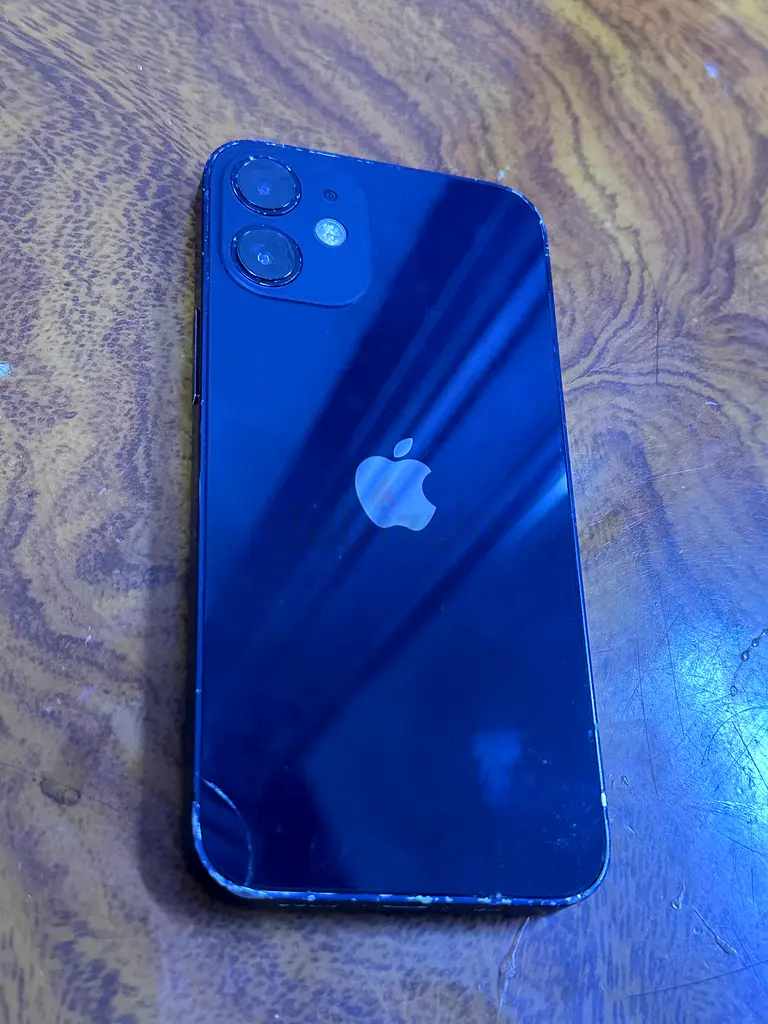 iPhone 12 mini display change, 64 GB back class broken