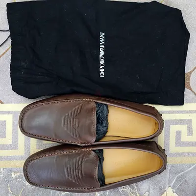 Elegant Mens Shoe by EMPORIO ARMANI  جزمة شوز رجالي براند اصلي