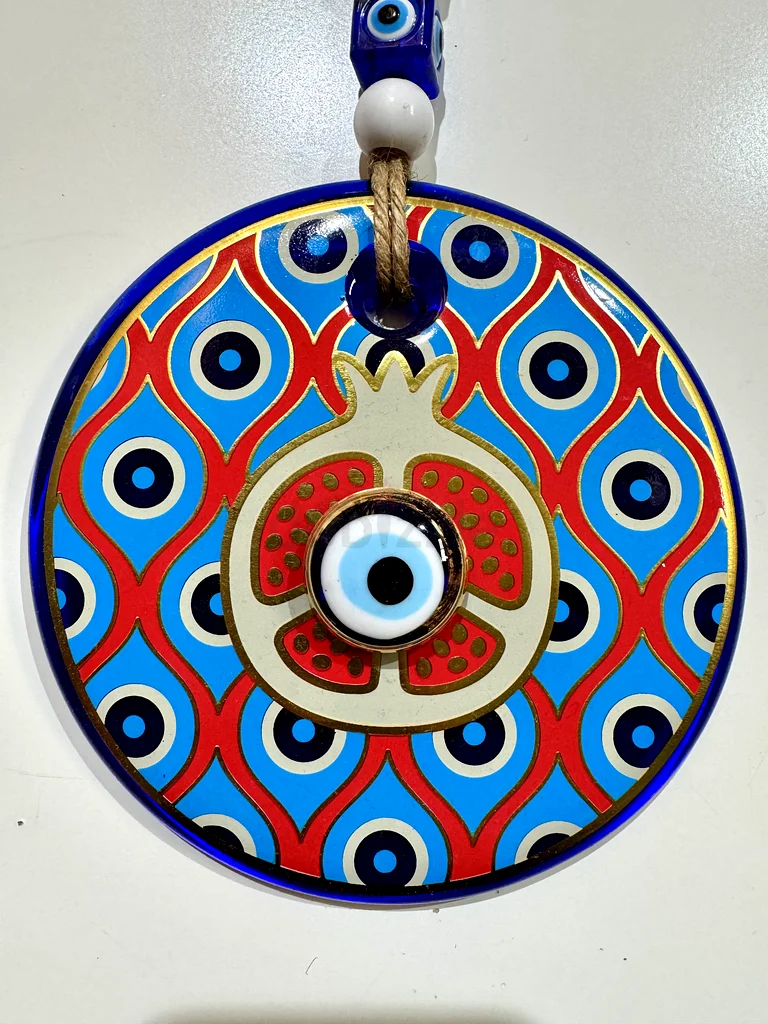Evil Eye Decor Home Wall Hanging Glass Handmade Nazar Amulet Good Luck Charm62929655540739111