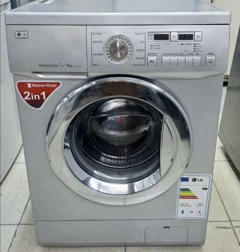 LG غسالة / مجففة مدمجة 7 كجم / 4 كجم باب أمامي أوتوماتيكي للبيع! مع توصيل مجاني!629326943831071118