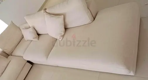 Selling Premium quality Marina home feather filled Modular Ushape sofa beige