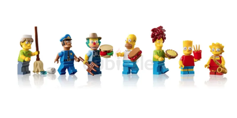 Brand new - Sealed - 10352 - LEGO® The Simpsons™: Krusty Burger - 1635 Pieces62863823619203111