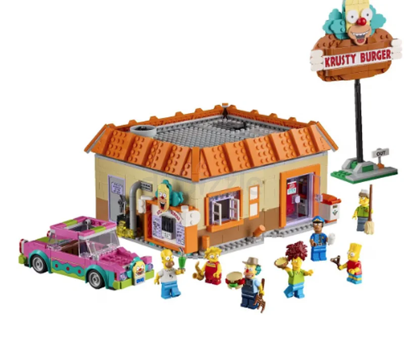 Brand new - Sealed - 10352 - LEGO® The Simpsons™: Krusty Burger - 1635 Pieces62863823619203113