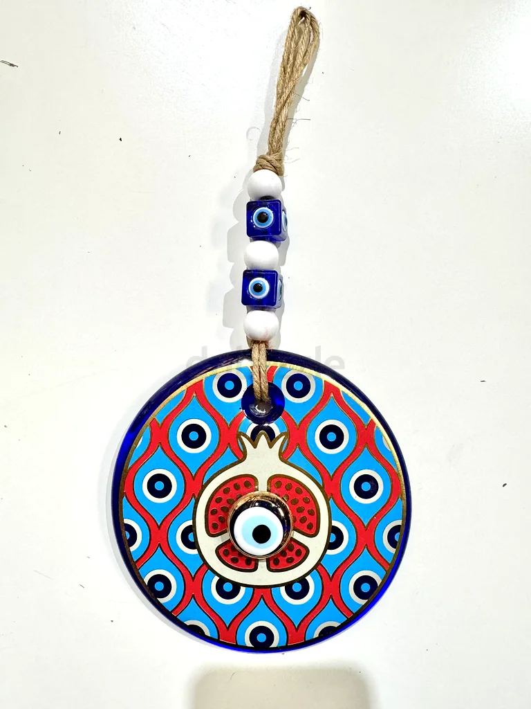 Evil Eye Decor Home Wall Hanging Glass Handmade Nazar Amulet Good Luck Charm62929655540739113