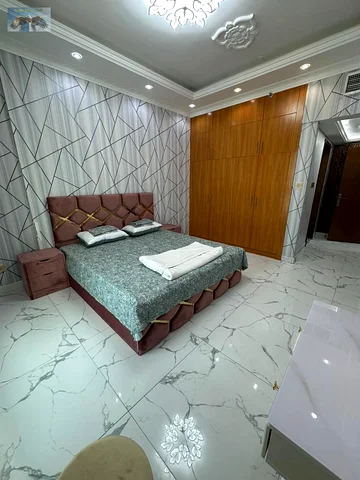  Furnished Apartment For Rent - 2 Bedrooms And A Hall Location: Al Waha Towers - Ajman Apa