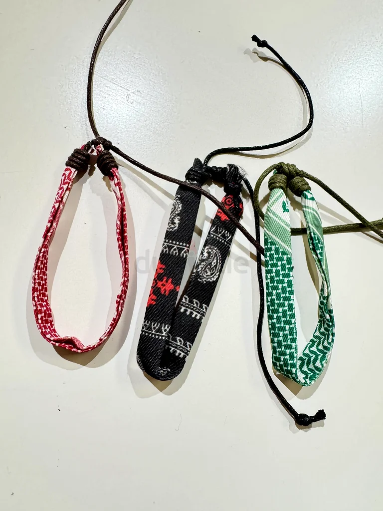 Palestinian Keffiyeh Bracelet (never worn)63265602613635112